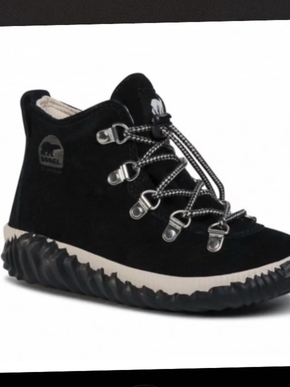 Sorel Kids Suede Lace-Up Waterproof Boots. Size 1